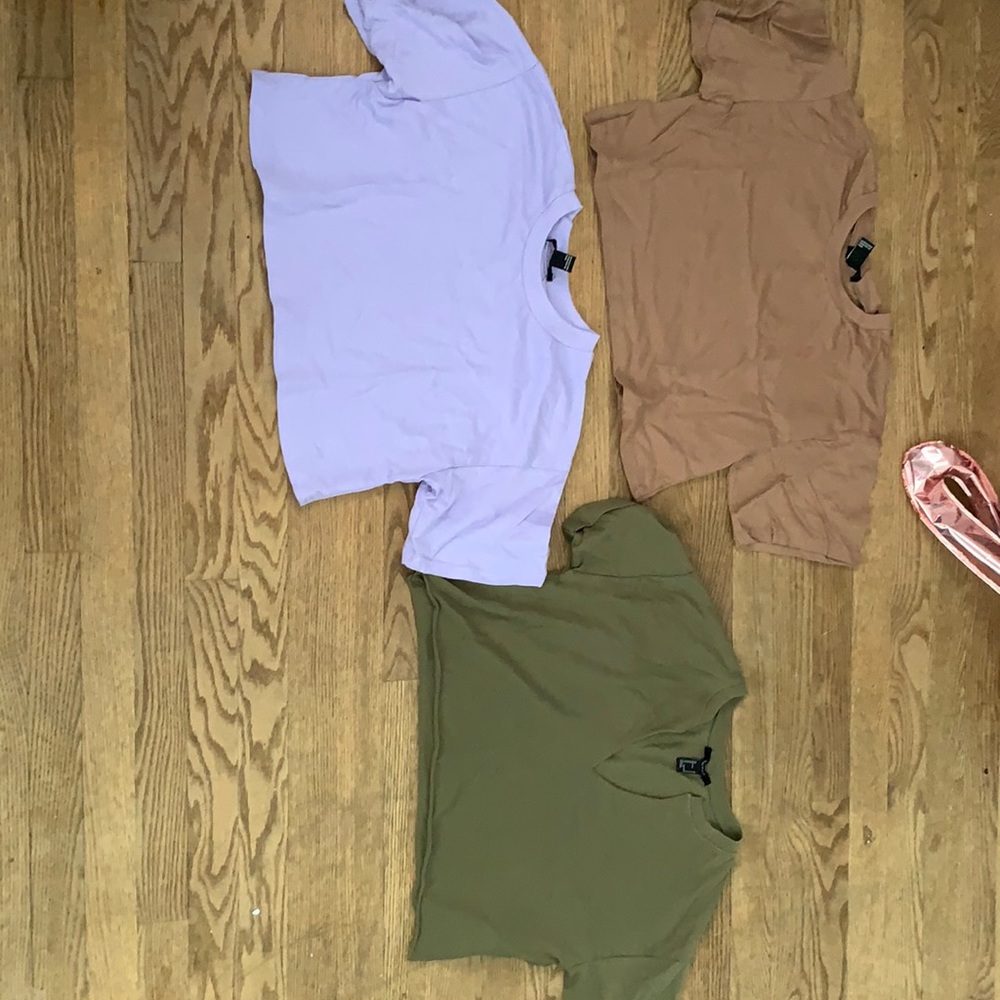 Cropped shirts